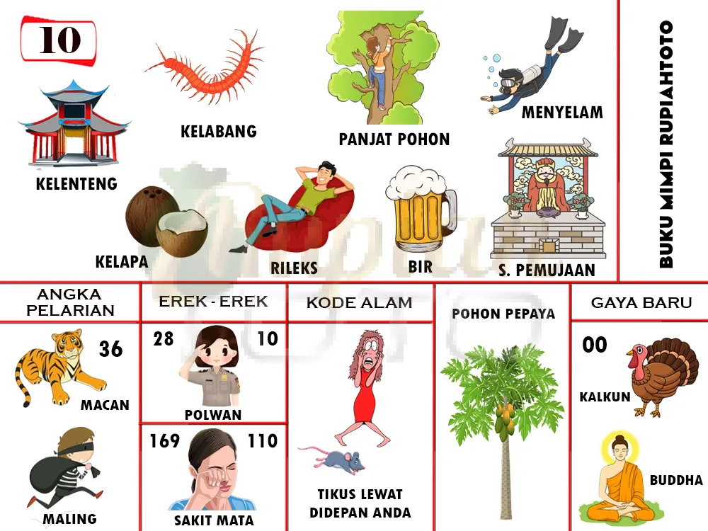 buku mimpi erek erek togel 10
